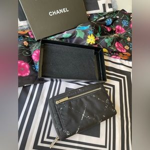‼️ SOLD ‼️Chanel nylon wallet
